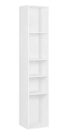 Boekenkast 5 Vakken – Vrijstaand Compact Opbergrek 151 cm, Verzenden, Nieuw