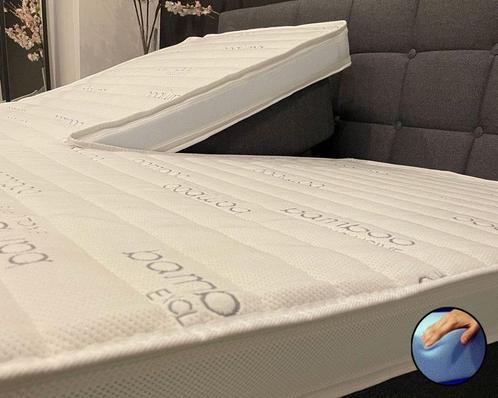Bamboo exclusive Splittopper HR55 Koudschuim, Huis en Inrichting, Slaapkamer | Matrassen en Bedbodems