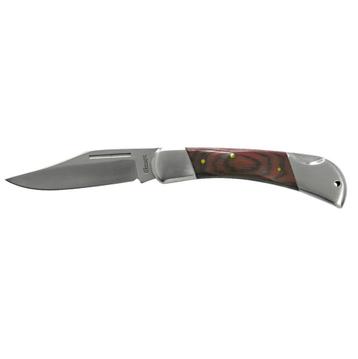 Zakmes 115 mm - hout inleg - INOX - HRC 45 beschikbaar voor biedingen