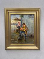 Giovanni Panza (1894-1989) - Giovane suonatore, Antiek en Kunst, Kunst | Schilderijen | Klassiek