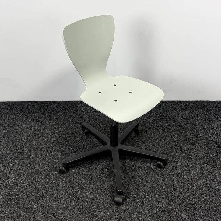 Ahrend Werkstoel - Wit, Huis en Inrichting, Stoelen, Wit, Gebruikt, Ophalen of Verzenden