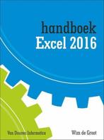 9789059408487 Handboek Excel 2016 | Tweedehands, Boeken, Verzenden, Zo goed als nieuw, Wim de Groot