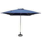 Vierkante Parasol | 2,5 x 2,5x (h)2,4m | Blauw, Verzenden, Nieuw in verpakking