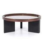 Salontafels Mayson - 90cm - Rood - 95974 - salontafel, Huis en Inrichting, Tafels | Salontafels, Nieuw, Overige materialen