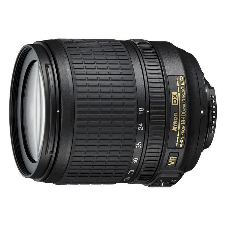 Nikon AF-S DX 18-105mm f/3.5-5.6 G VR objectief - Tweedehand, Audio, Tv en Foto, Fotografie | Lenzen en Objectieven, Standaardlens