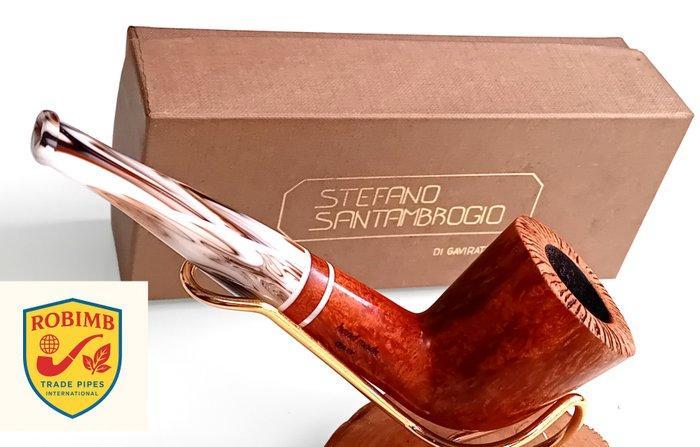 SANTAMBROGIO HANDMADE - Pijp - Bruyere, Verzamelen, Rookartikelen, Aanstekers en Luciferdoosjes