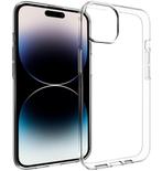 Silicone Hoes - Apple iPhone 15 Pro - Transparant (Hoesjes), Verzenden, Nieuw