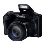 Canon PowerShot SX400 IS Digitale Camera - Zwart, Verzenden, Zo goed als nieuw