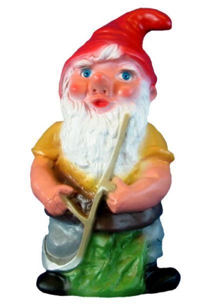 Tuinkabouter met zeis, Tuin en Terras, Tuinbeelden, Nieuw, Verzenden