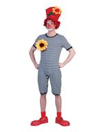 Dorus Badpak Unisex Blauw/Wit, Ophalen of Verzenden, Nieuw