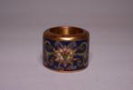 20e eeuw Cloisonné email archer’s ring (Geen minimumprijs), Antiek en Kunst