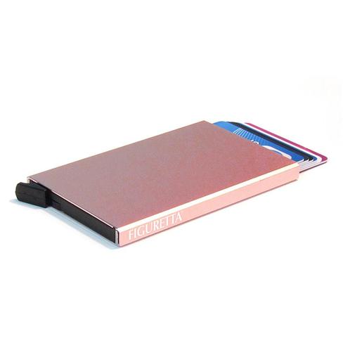 Figuretta Aluminium Hardcase RFID Cardprotector Roze, Sieraden, Tassen en Uiterlijk, Portemonnees, Roze, Nieuw, Overige merken