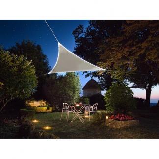 Schaduwdoek driehoek | Perel | 3.6 x 3.6 x 3.6 meter, Tuin en Terras, Schaduwdoeken, Nieuw, Verzenden