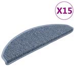 vidaXL Trapmatten zelfklevend 15 st sisal-look 65x21x4 cm, Doe-het-zelf en Verbouw, Verzenden, Nieuw