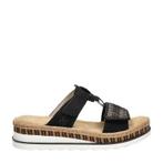 Rieker sandalen voor dames in het Zwart, Kleding | Dames, Verzenden, Zwart, Nieuw, Sandalen of Muiltjes