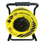 Haspel prof met deksels 4-voudig 3x1.5mm2 + RA - 25 meter, Doe-het-zelf en Verbouw, Ophalen of Verzenden, Nieuw