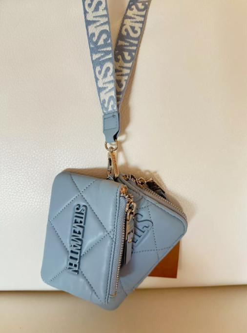 STEVE MADDEN POLS SET VAN 2 BLUE HAZE PORTEMONNEE TAS, Sieraden, Tassen en Uiterlijk, Tassen | Damestassen, Verzenden