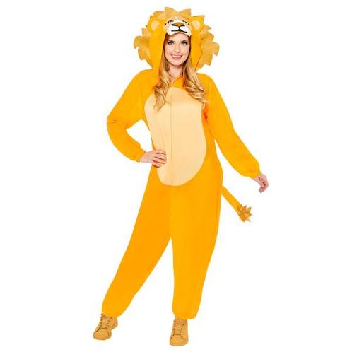 Onesie Leeuw Met Capuchon Volwassenen Lionel, Kleding | Dames, Carnavalskleding en Feestkleding, Nieuw, Ophalen of Verzenden