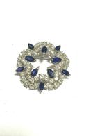 Broche - 18 karaat Witgoud - 2.60ct. tw. Diamant