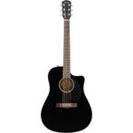 Fender Classic Design CD-60SCE Black elektrisch-akoestische, Muziek en Instrumenten, Verzenden, Nieuw