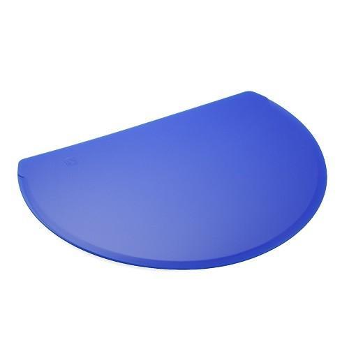 Deegkrabber Kunststof Halfrond Blauw 19,8x14,9cm, Hobby en Vrije tijd, Taarten en Cupcakes maken, Nieuw, Verzenden