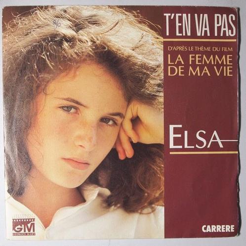 Elsa - Ten va pas - Single, Cd's en Dvd's, Vinyl Singles, Single, Gebruikt, 7 inch, Pop