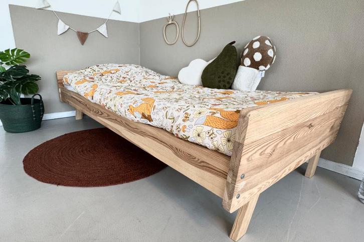 Rockwood® Montessori Bed Emma  white wash, Kinderen en Baby's, Kinderkamer | Bedden, Nieuw, Ophalen of Verzenden