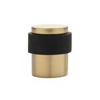 Deurstopper vloermontage 30x40mm messing gelakt, Doe-het-zelf en Verbouw, Hang- en Sluitwerk, Ophalen of Verzenden, Nieuw, Koper of Messing