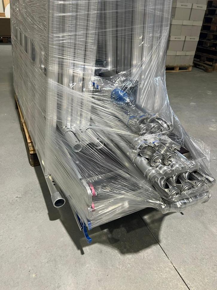 Goedkope Alumexx steiger 8,20m werkhoogte, Doe-het-zelf en Verbouw, Steigers, Rolsteiger of Kamersteiger, Nieuw, 5 meter of hoger