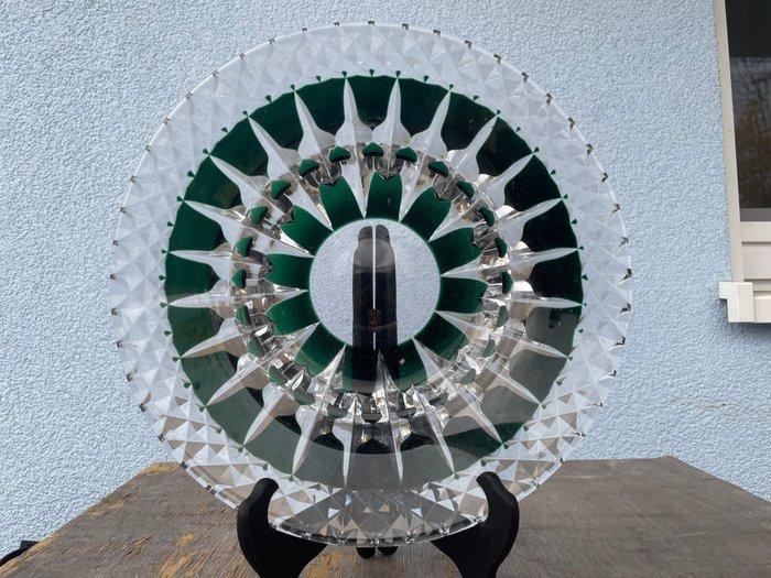 Val Saint Lambert - Bord - Glas, Antiek en Kunst, Antiek | Glas en Kristal