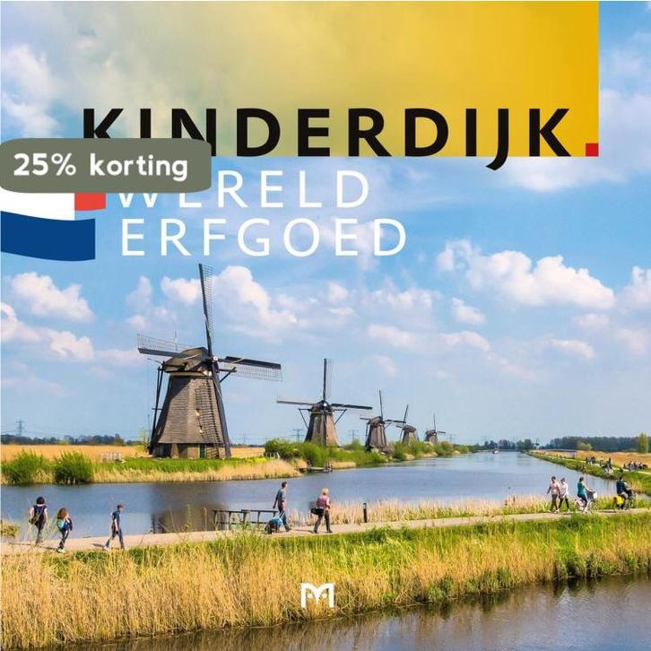 Kinderdijk. Werelderfgoed / Cultuurhistorische gids, Boeken, Geschiedenis | Wereld, Zo goed als nieuw, Verzenden