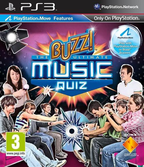 Buzz! The Ultimate Music Quiz [PS3], Spelcomputers en Games, Games | Sony PlayStation 3, Ophalen of Verzenden