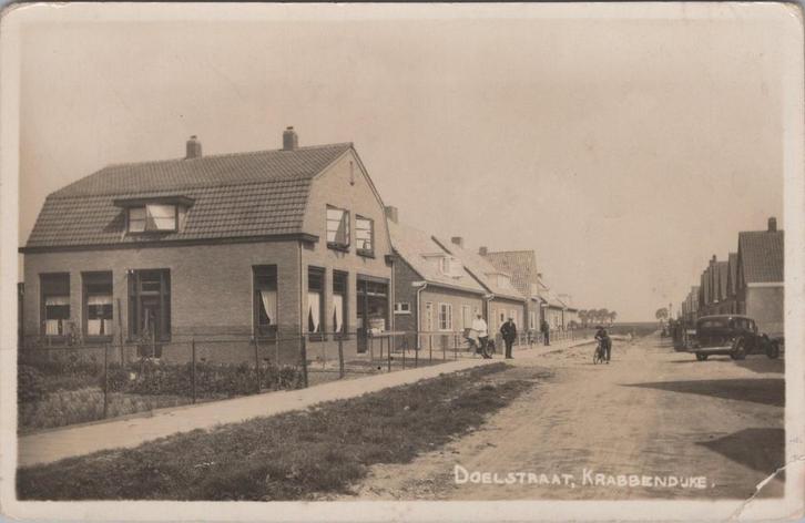 KRABBENDIJKE - Doelstraat, Verzamelen, Ansichtkaarten | Nederland