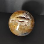 Agaat Bol - Hoogte: 7.3 cm- 380 g - (1), Verzamelen, Mineralen en Fossielen
