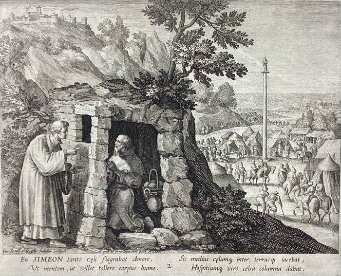 Raphael Sadeler (1560-1631/2), after Maerten De Vos - San, Antiek en Kunst, Antiek | Overige Antiek