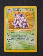 WOTC Pokémon - 4 Card - Nidoking base set, Wigglytuff base, Nieuw
