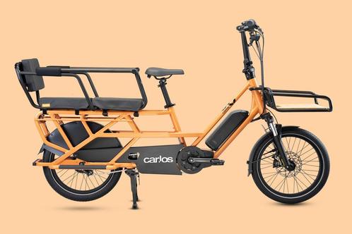 CAR.LOS Compact Longtail - Proefrit aan huis?, Fietsen en Brommers, Elektrische fietsen, 50 km per accu of meer, Nieuw, Overige merken