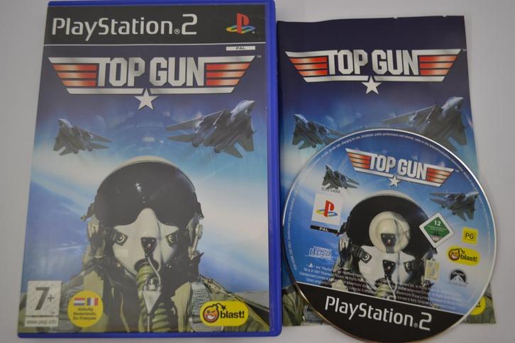 Top Gun (PS2 PAL), Spelcomputers en Games, Games | Sony PlayStation 2, 1 speler, Zo goed als nieuw, Verzenden