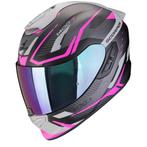 Scorpion EXO-1400 Evo II Air Accord Mat Zwart Roze, XS, Integraalhelm, Nieuw met kaartje, Overige merken