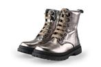 Shoesme Veterboots in maat 27 Zilver | 10% extra korting, Kinderen en Baby's, Kinderkleding | Schoenen en Sokken, Verzenden, Jongen of Meisje