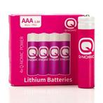 AAA batterijen | Q-Nomic | 4 stuks (Lithium, 1.5 V), Verzenden, Nieuw