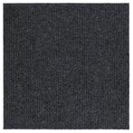 vidaXL Droogloopmat 100x100 cm antracietkleurig, Verzenden, Nieuw