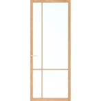 Skantrae binnendeur SSL 14809 93x231,5 (Blankglas), Doe-het-zelf en Verbouw, Deuren en Horren, 80 tot 100 cm, 215 cm of meer, Binnendeur