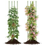 LIVSK Plantensteunen - 2-Delige Set - Verstelbare Hoogtes 73, Verzenden, Nieuw