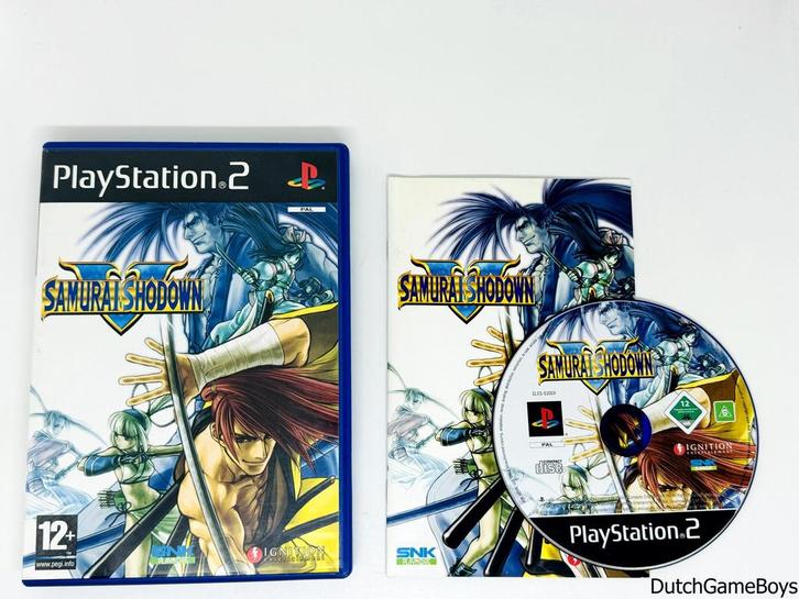 Playstation 2 / PS2 - Samurai Showdown V, Spelcomputers en Games, Games | Sony PlayStation 2, Gebruikt, Verzenden