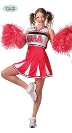 Cheerleader kostuum USA, Nieuw, Feestartikel, Verzenden
