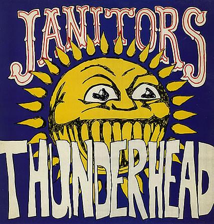 LP gebruikt - Janitors - Thunderhead, Cd's en Dvd's, Vinyl | Rock, Zo goed als nieuw, Verzenden