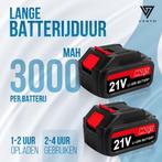 Bladblazer met Accu - Elektrische Blazer - Blauw - Vesto®, Tuin en Terras, Bladblazers, Verzenden, Zo goed als nieuw