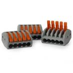 Wago Lasklem Set voor Plafondkap 4 uitgangen, Nieuw