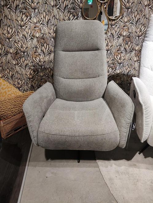 Pianezzo relaxfaut sf5m rug b stof mito 203-sage, Huis en Inrichting, Fauteuils, 75 tot 100 cm, Nieuw, 75 tot 100 cm, Ophalen of Verzenden